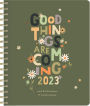 2023 Fringe Good Things Daisy Work/Life Balance 17-Month Weekly Large Paperback Spiral Planner (B&N Exclusive)