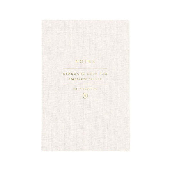 Bookcloth Signature Edition Desktop Notepad