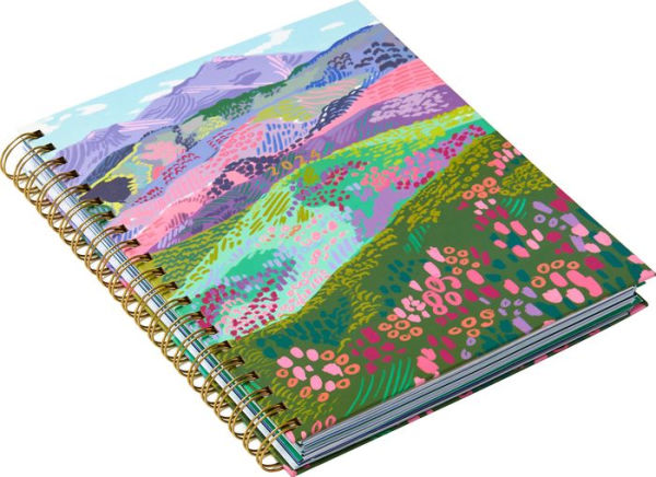 2024 Papersource Mountainside 17-Month Weekly Hardcover Spiral Planner