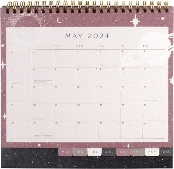 Fringe 2024 Fringe Dreamy Celestial Desktop Calendar | The Summit