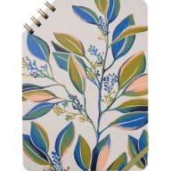 Title: Colorful Seeded Eucalyptus Hardcover Corner Spiral Notepad