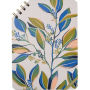 Colorful Seeded Eucalyptus Hardcover Corner Spiral Notepad