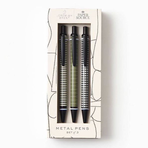 Jeremiah Brent Printed Pen Set