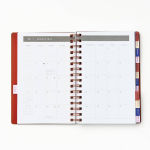 Alternative view 4 of 2024-2025 Paper Source I Am A Planner 17-Month Faux Leather Spiral Weekly Planner