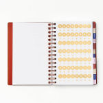 Alternative view 7 of 2024-2025 Paper Source I Am A Planner 17-Month Faux Leather Spiral Weekly Planner