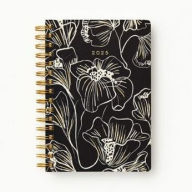 Title: 2024-2025 Paper Source Floral Linework Weekly Planner