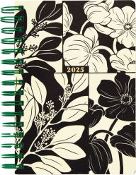 Title: 2024-2025 Paper Source Boxed Botanicals 12-Month Daily Faux Leather Spiral Planner. July 2024-June 2025