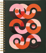 Title: 2024-2025 Paper Source Geo Circles 2025 17-Month Hardcover Work/Life Balance Weekly Planner