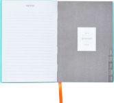Alternative view 3 of 2024-2025 Paper Source Aerial Beach 17-Month Faux Leather Petite Weekly Planner