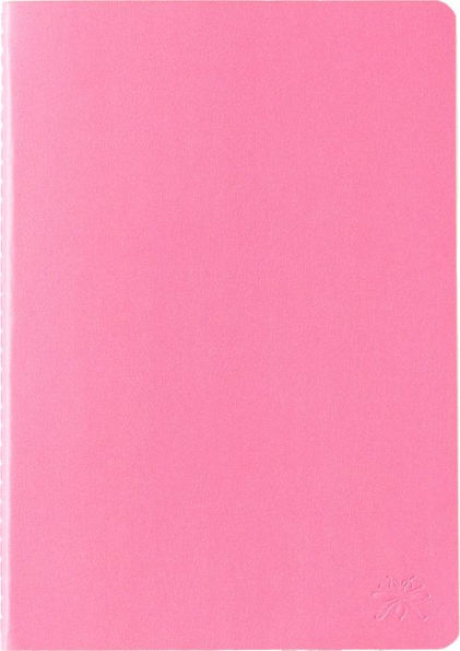 Paper Wasp Pink Faux Leather Saddle Stitch Journal - Limited Edition