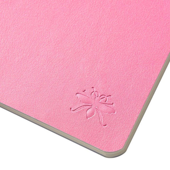 Paper Wasp Pink Faux Leather Saddle Stitch Journal - Limited Edition