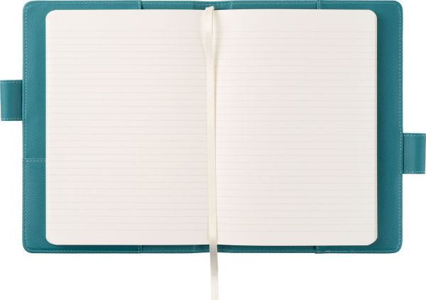 Paper Source A5 Embroidered Floral Bookcloth Journal Cover with Pen Loop Closure
