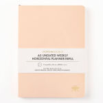 Alternative view 1 of Paper Source A5 Weekly Horizontal Undated Planner Pages