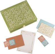 Title: Folksy Berry Stationery Gift Set