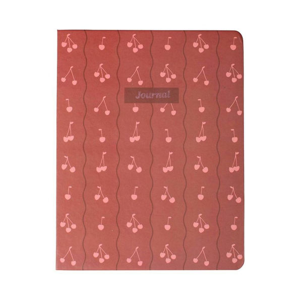 Red Cherry Raw Spine Color Pop Journal