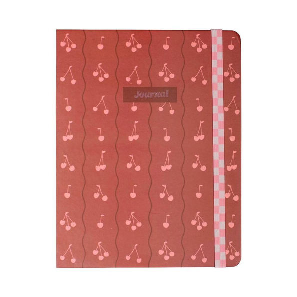 Red Cherry Raw Spine Color Pop Journal