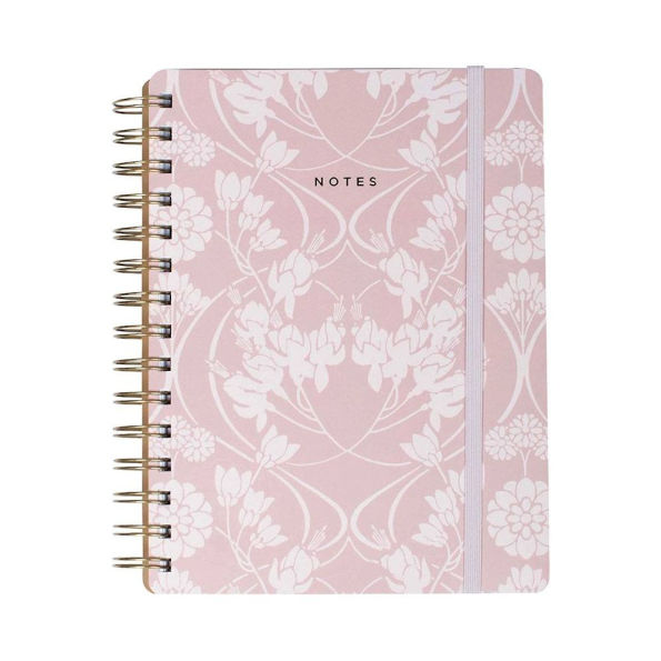 Nouveau Blossom Spiral Journal