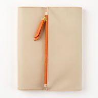 Title: Paper Source A5 Journal Cover Clutch - Beige/Orange