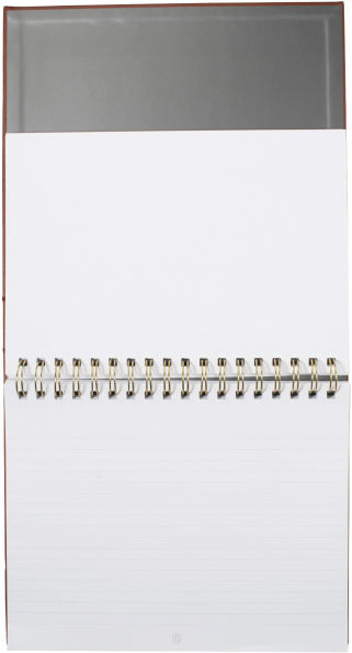 Letter Flow Cognac Desk Pad