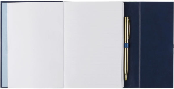 Paisley Noted PU Flap Journal With Pen
