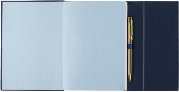 Paisley Noted PU Flap Journal With Pen