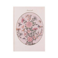 Title: Chinoiserie Bookcloth Wrapped Dual Purpose Journal