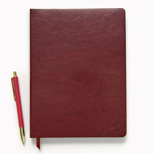 Oxblood Paper Wasp LG Dotted Journal