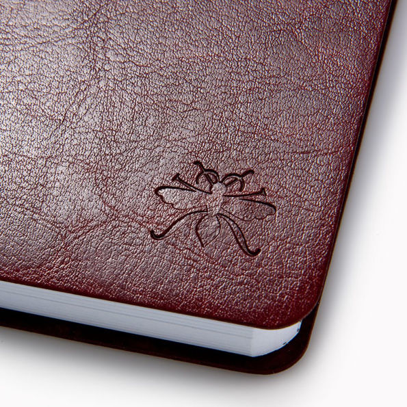 Oxblood Paper Wasp LG Dotted Journal
