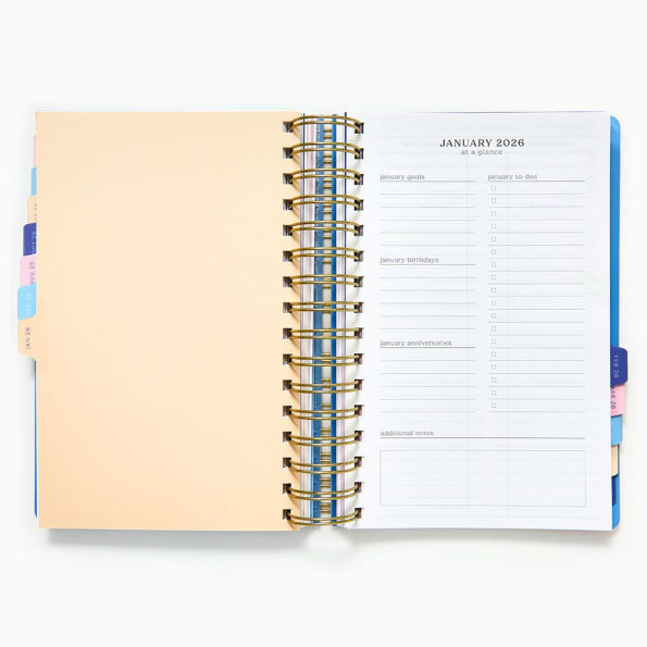 2025-2026 Paper Source Landscapes Daily Planner