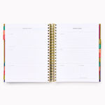 Alternative view 4 of 2025-2026 Paper Source Bold Floral Weekly Desk Planner