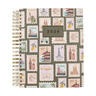 Title: 2025-2026 Bon Voyage Weekly Desk Planner