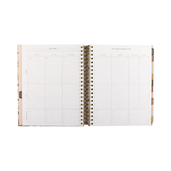 2025-2026 Bon Voyage Weekly Desk Planner