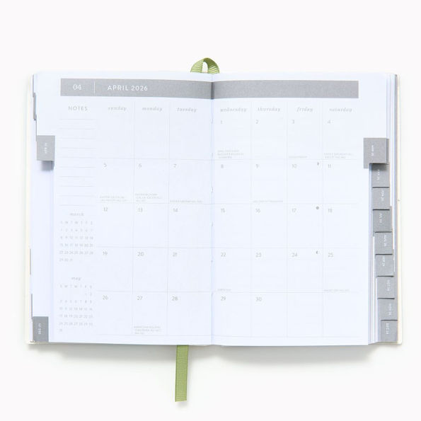 2025-2026 Paper Source Landscapes Weekly Pocket Planner