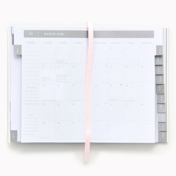 2025-2026 Paper Source Creative Borders Weekly Pocket Planner