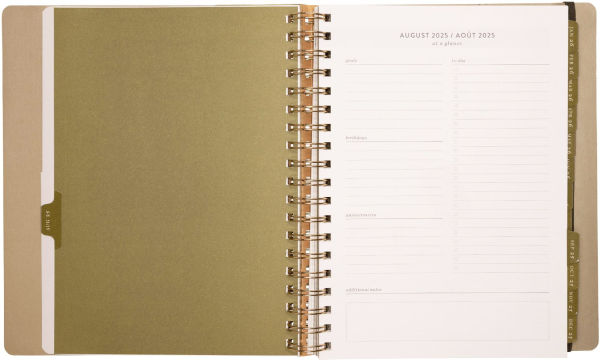 2025-2026 Folklorian Tales Weekly Desk Planner