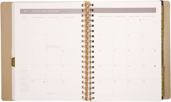 2025-2026 Folklorian Tales Weekly Desk Planner