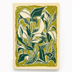 Alternative view 2 of 2025-2026 Paper Source Romantic Greenery Monthly Desk Planner