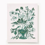 Alternative view 1 of 2025-2026 Paper Source Romantic Greenery Weekly Desk Planner
