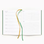 Alternative view 3 of 2025-2026 Paper Source Romantic Greenery Weekly Desk Planner