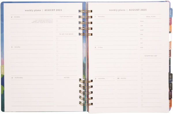 2025-2026 MHN Let Each Day Weekly Desk Planner
