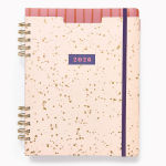 Alternative view 1 of 2025-2026 Paper Source Speckle Stripe Weekly Desk Planner