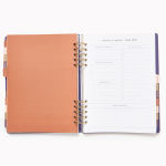 Alternative view 3 of 2025-2026 Paper Source Speckle Stripe Weekly Desk Planner