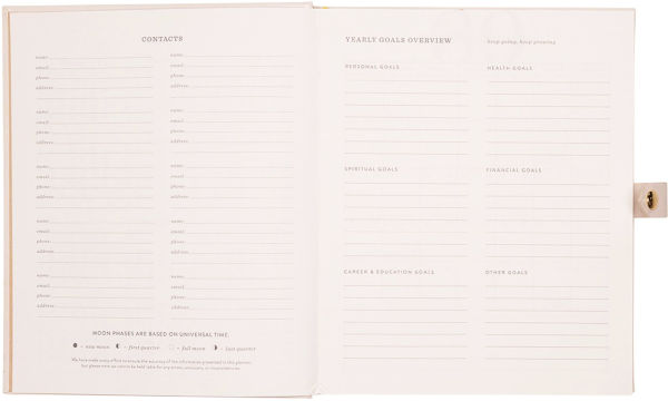 2025-2026 JT Bee Floral Weekly Desk Planner