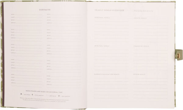 2025-2026 Daphne Weekly Desk Planner