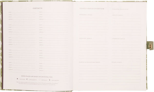 2025-2026 Daphne Weekly Desk Planner