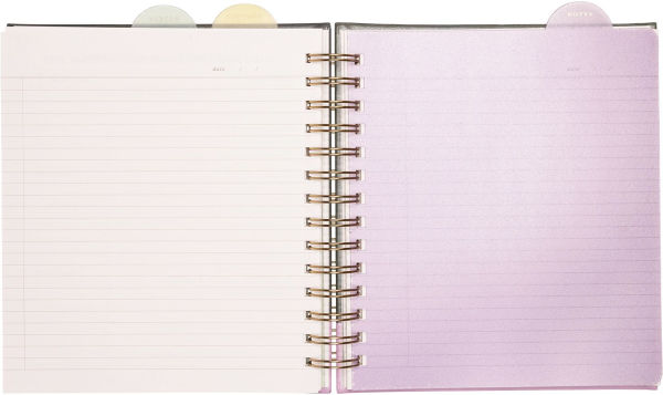 2025-2026 Green Color Block Weekly Desk Planner