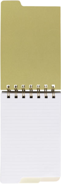 Butterfly Meadow Tabbed Spiral Notepad - Exclusive