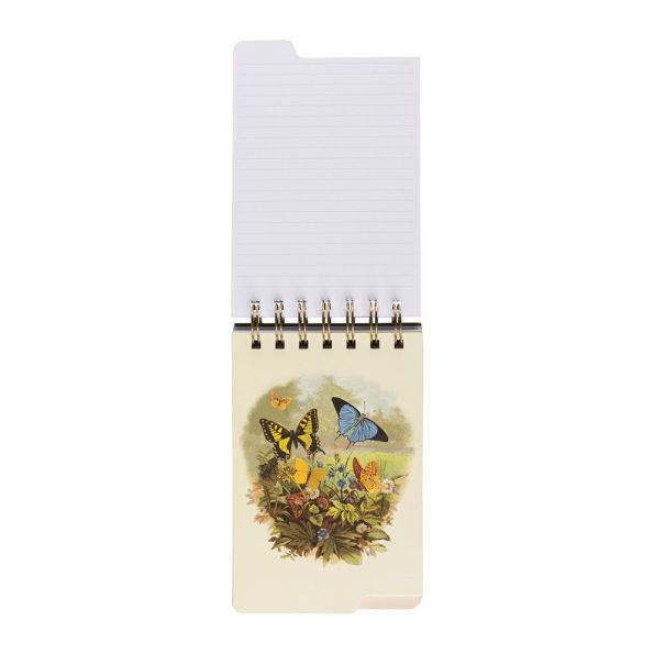 Butterfly Meadow Tabbed Spiral Notepad - Exclusive