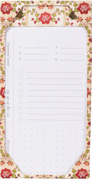 Musings List Pad - Exclusive
