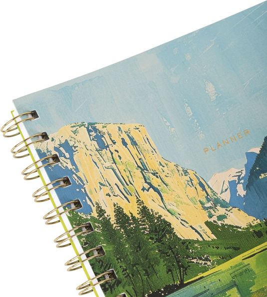 Yosemite Undated Weekly Planner